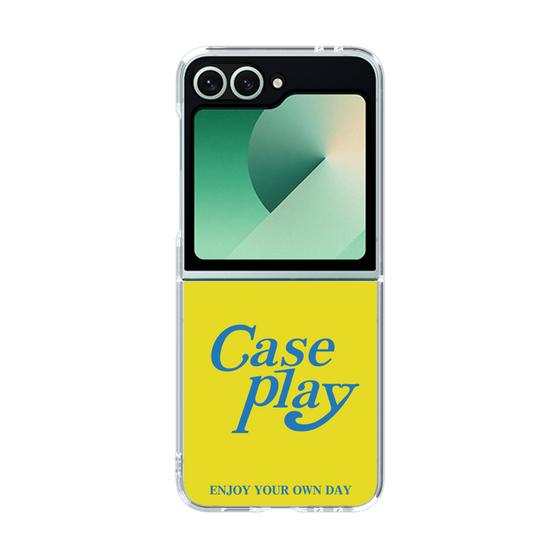 Clear Case［ オリジナル - ENJOY YOUR OWN DAY - イエロー ］