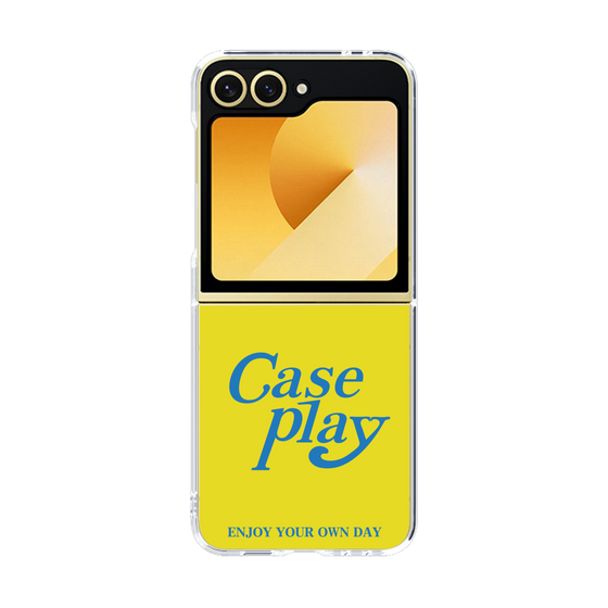 Clear Case［ オリジナル - ENJOY YOUR OWN DAY - イエロー ］