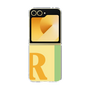 Clear Case［ オリジナル - initial color line - R yellow ］