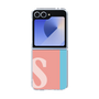 Clear Case［ オリジナル - initial color line - S pink ］