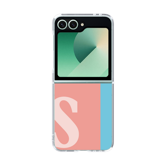 Clear Case［ オリジナル - initial color line - S pink ］