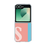 Clear Case［ オリジナル - initial color line - S pink ］