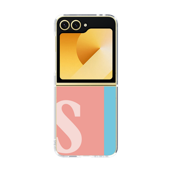 Clear Case［ オリジナル - initial color line - S pink ］