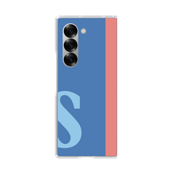 Clear Case［ オリジナル - initial color line - S blue ］