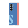 Clear Case［ オリジナル - initial color line - S blue ］