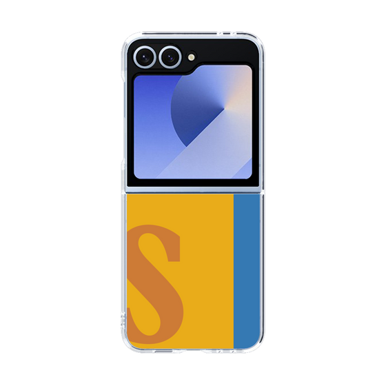 Clear Case［ オリジナル - initial color line - S orange ］