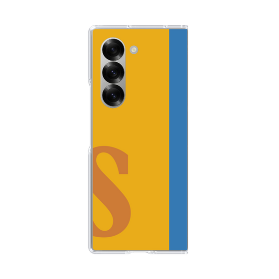 Clear Case［ オリジナル - initial color line - S orange ］