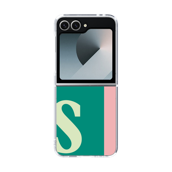 Clear Case［ オリジナル - initial color line - S green ］