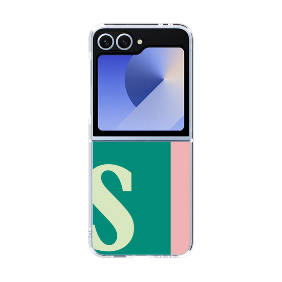 Clear Case［ オリジナル - initial color line - S green ］