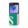 Clear Case［ オリジナル - initial color line - S green ］