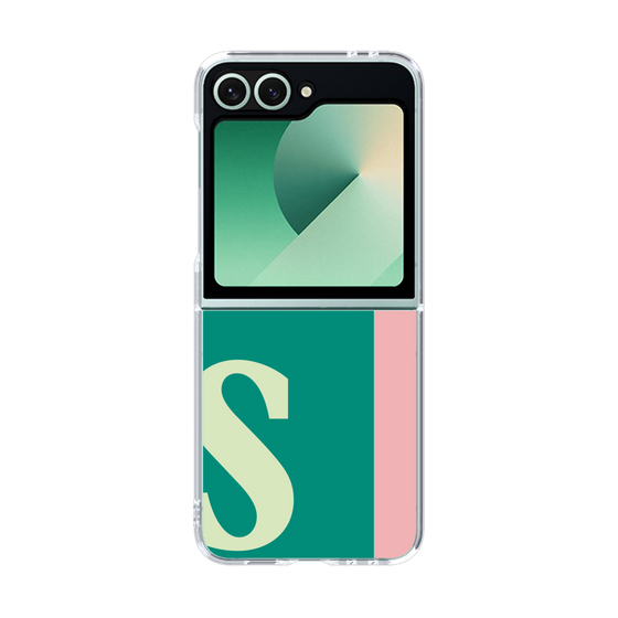 Clear Case［ オリジナル - initial color line - S green ］