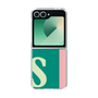 Clear Case［ オリジナル - initial color line - S green ］