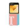 Clear Case［ オリジナル - initial color line - T pink ］