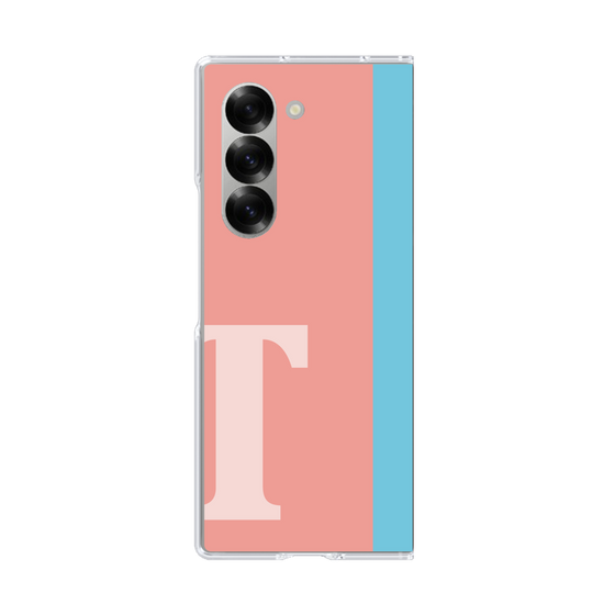 Clear Case［ オリジナル - initial color line - T pink ］