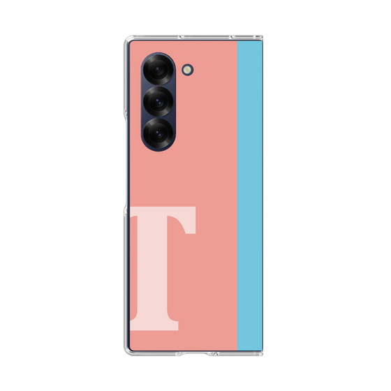 Clear Case［ オリジナル - initial color line - T pink ］