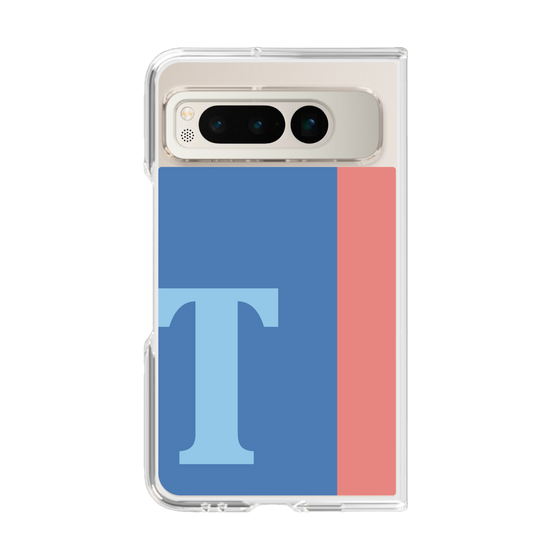 Clear Case［ Original - initial color line - T blue ］