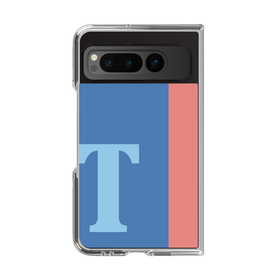 Clear Case［ Original - initial color line - T blue ］