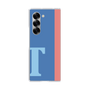 Clear Case［ オリジナル - initial color line - T blue ］
