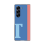 Clear Case［ オリジナル - initial color line - T blue ］