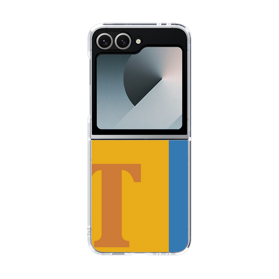 Clear Case［ オリジナル - initial color line - T orange ］