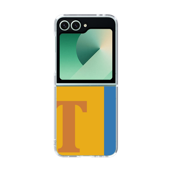 Clear Case［ オリジナル - initial color line - T orange ］