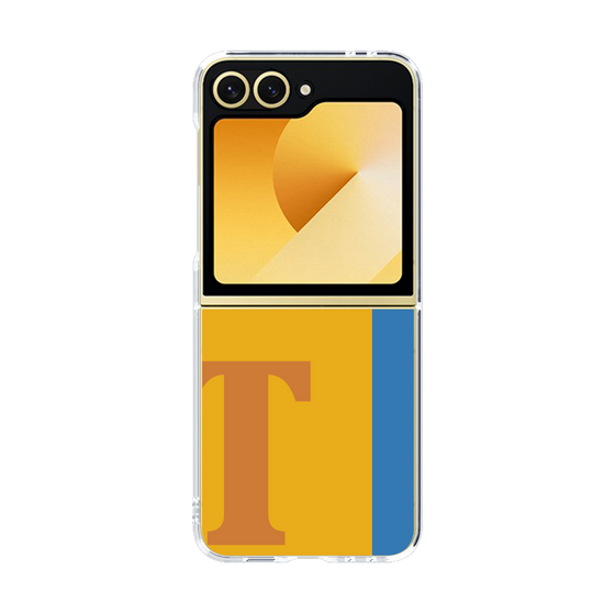 Clear Case［ オリジナル - initial color line - T orange ］