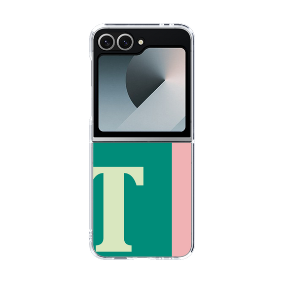 Clear Case［ オリジナル - initial color line - T green ］