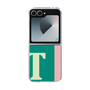 Clear Case［ オリジナル - initial color line - T green ］