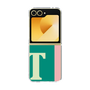 Clear Case［ オリジナル - initial color line - T green ］