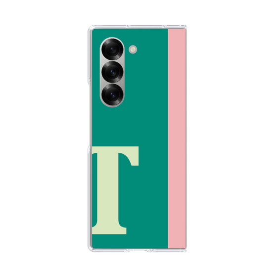 Clear Case［ オリジナル - initial color line - T green ］
