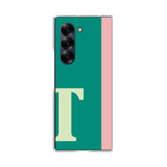 Clear Case［ オリジナル - initial color line - T green ］