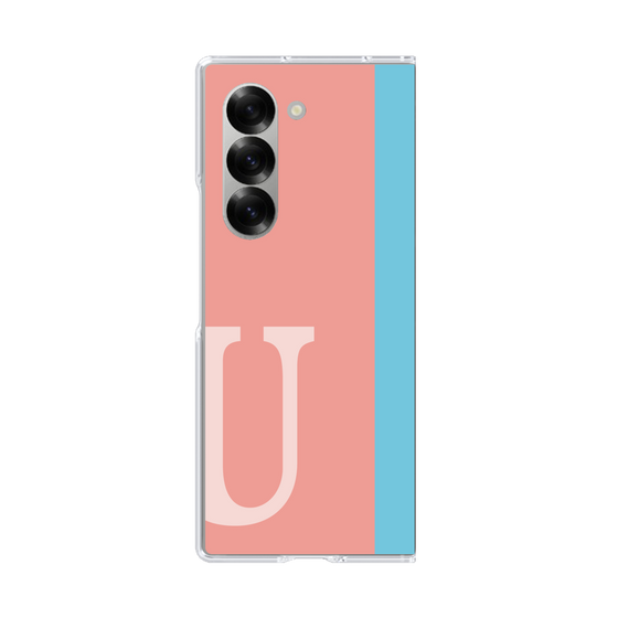 Clear Case［ オリジナル - initial color line - U pink ］