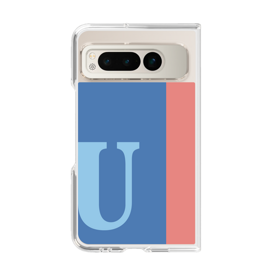 Clear Case［ Original - initial color line - U blue ］