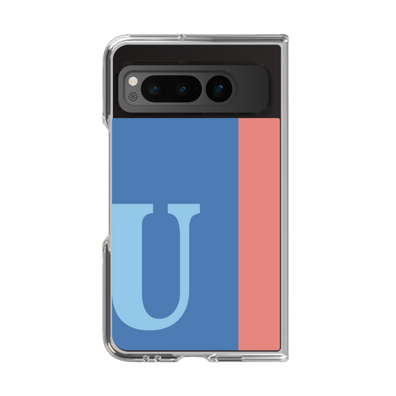 Clear Case［ Original - initial color line - U blue ］