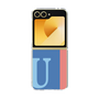 Clear Case［ オリジナル - initial color line - U blue ］