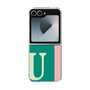 Clear Case［ オリジナル - initial color line - U green ］