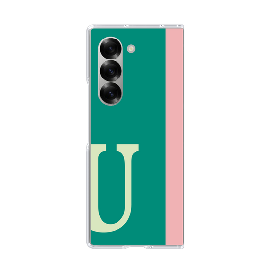 Clear Case［ オリジナル - initial color line - U green ］