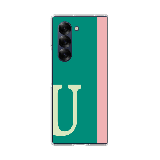 Clear Case［ オリジナル - initial color line - U green ］