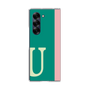 Clear Case［ オリジナル - initial color line - U green ］