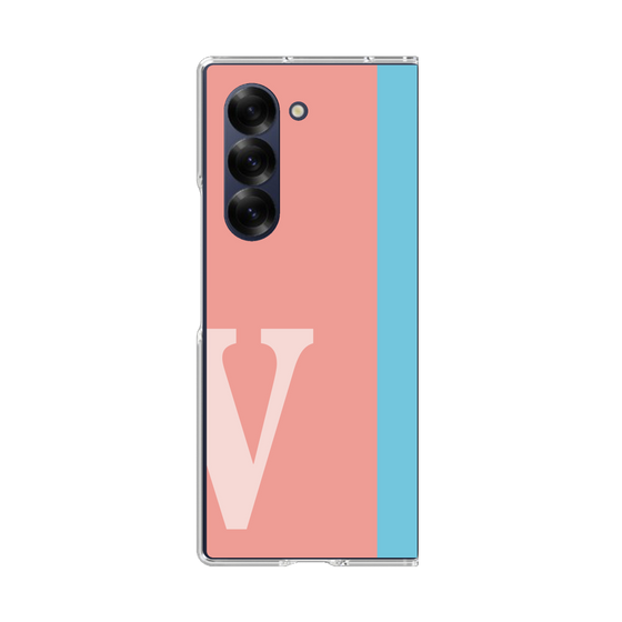 Clear Case［ オリジナル - initial color line - V pink ］