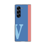 Clear Case［ オリジナル - initial color line - V blue ］