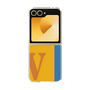Clear Case［ オリジナル - initial color line - V orange ］