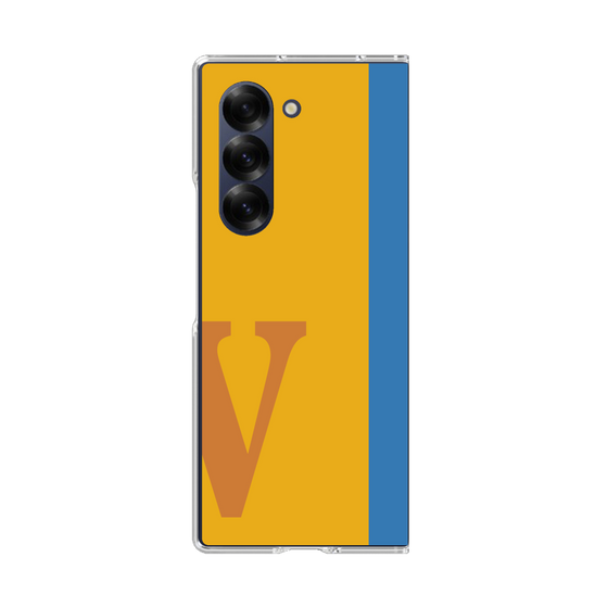 Clear Case［ オリジナル - initial color line - V orange ］