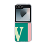 Clear Case［ オリジナル - initial color line - V green ］
