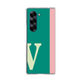 Clear Case［ オリジナル - initial color line - V green ］