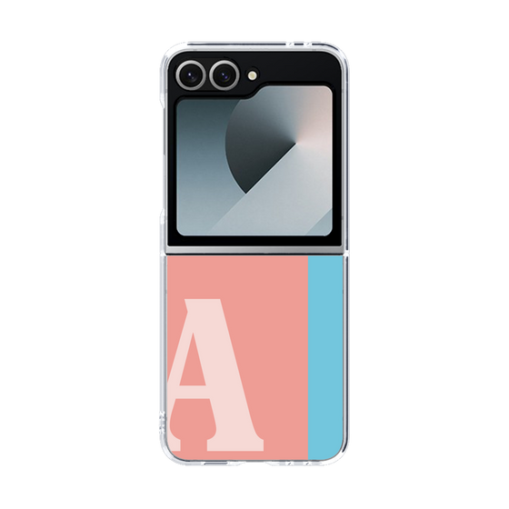 Clear Case［ オリジナル - initial color line - A pink ］