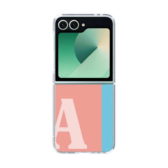 Clear Case［ オリジナル - initial color line - A pink ］