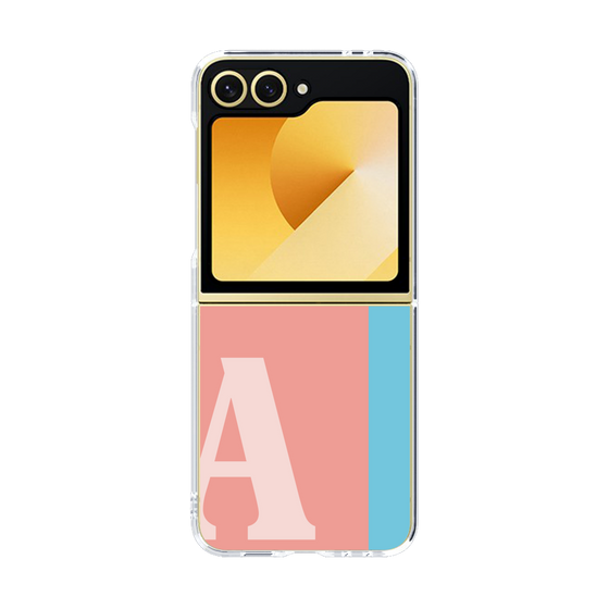 Clear Case［ オリジナル - initial color line - A pink ］