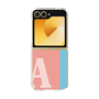 Clear Case［ オリジナル - initial color line - A pink ］