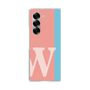 Clear Case［ オリジナル - initial color line - W pink ］